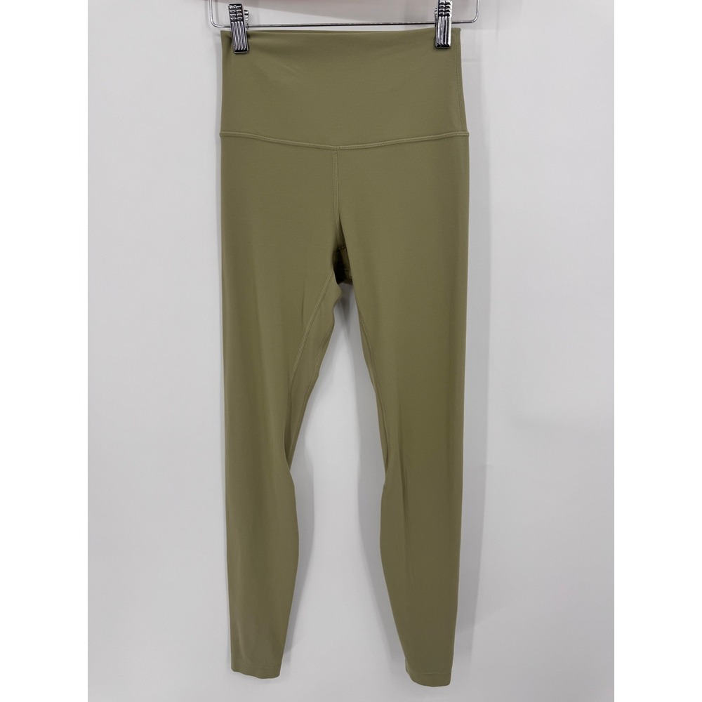 Lululemon‎ Align High-Rise Pant Women 4 Sage Green Buttery Soft Nulu Leggings